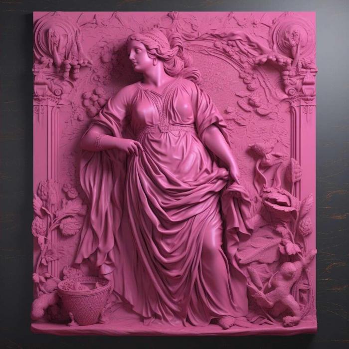 نموذج ثلاثي الأبعاد لآلة CNC 3D Art 